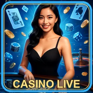 Bánh xe Roulette và dealer trực tiếp